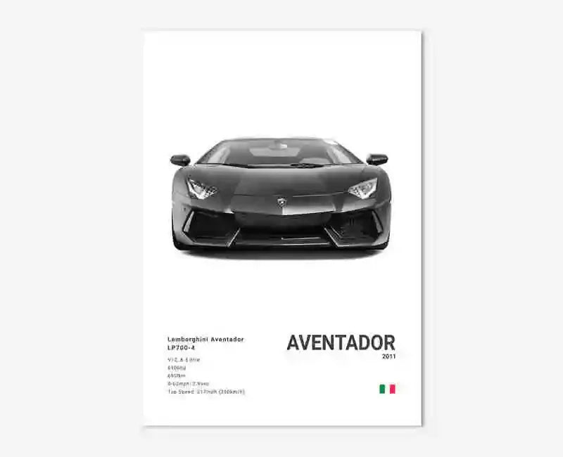 Luxury Supercar Car Poster