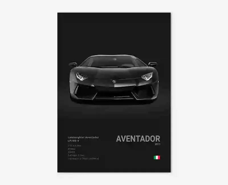 Luxury Supercar Car Poster