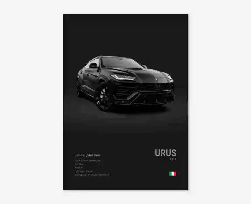 Luxury Supercar Car Poster