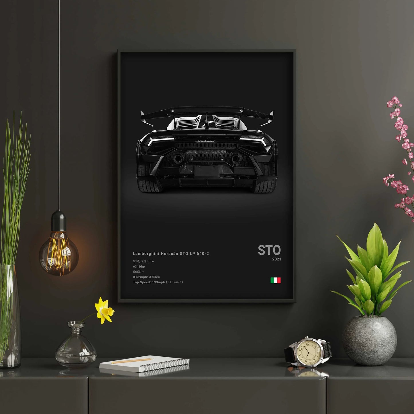 Luxury Supercar Car Poster