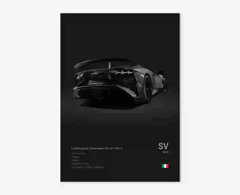 Luxury Supercar Car Poster