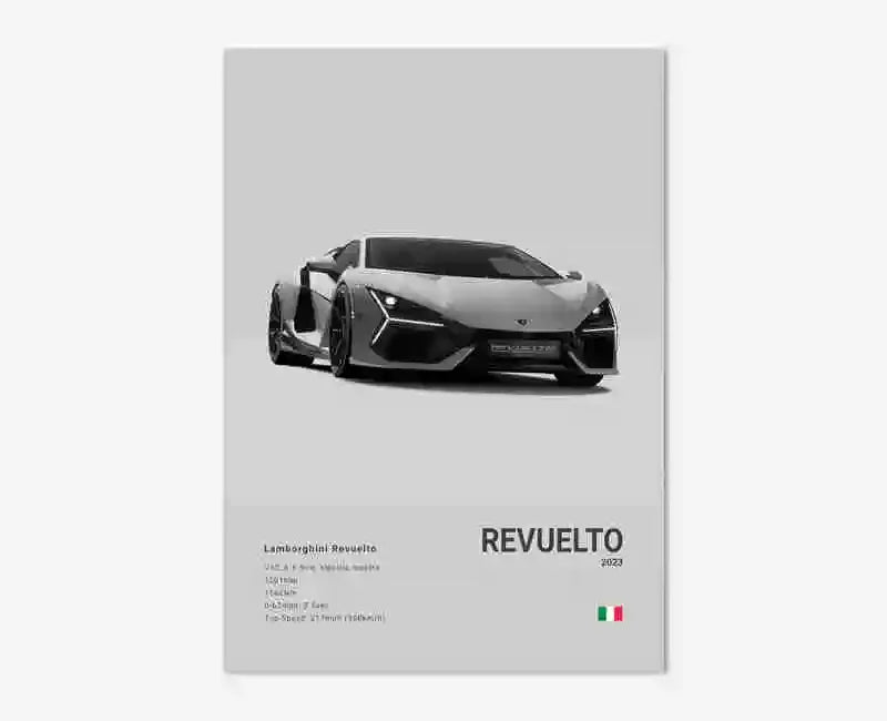 Luxury Supercar Car Poster