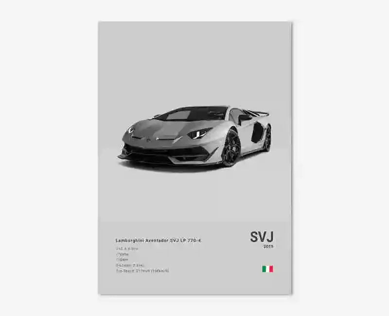 Luxury Supercar Car Poster