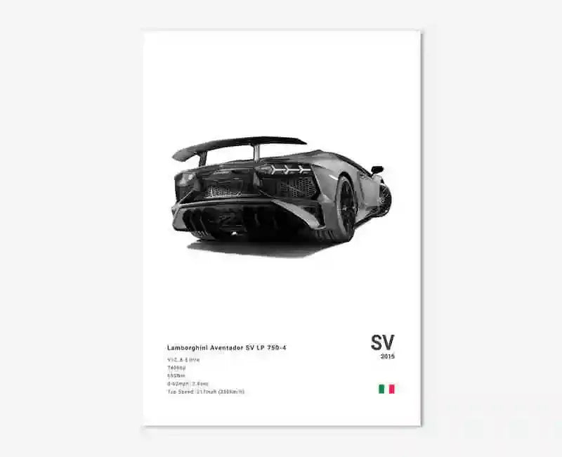 Luxury Supercar Car Poster