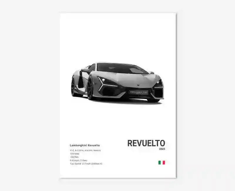 Luxury Supercar Car Poster