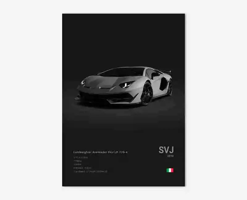 Luxury Supercar Car Poster