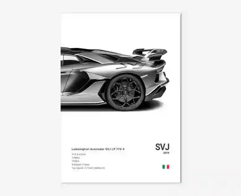 Luxury Supercar Car Poster