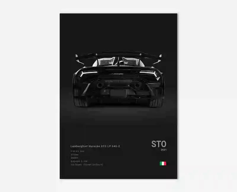 Luxury Supercar Car Poster