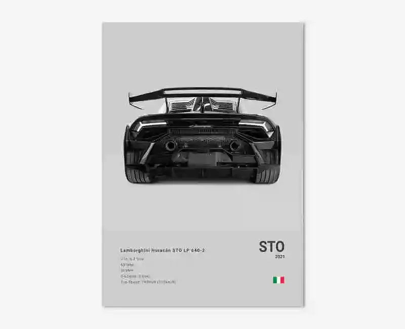 Luxury Supercar Car Poster