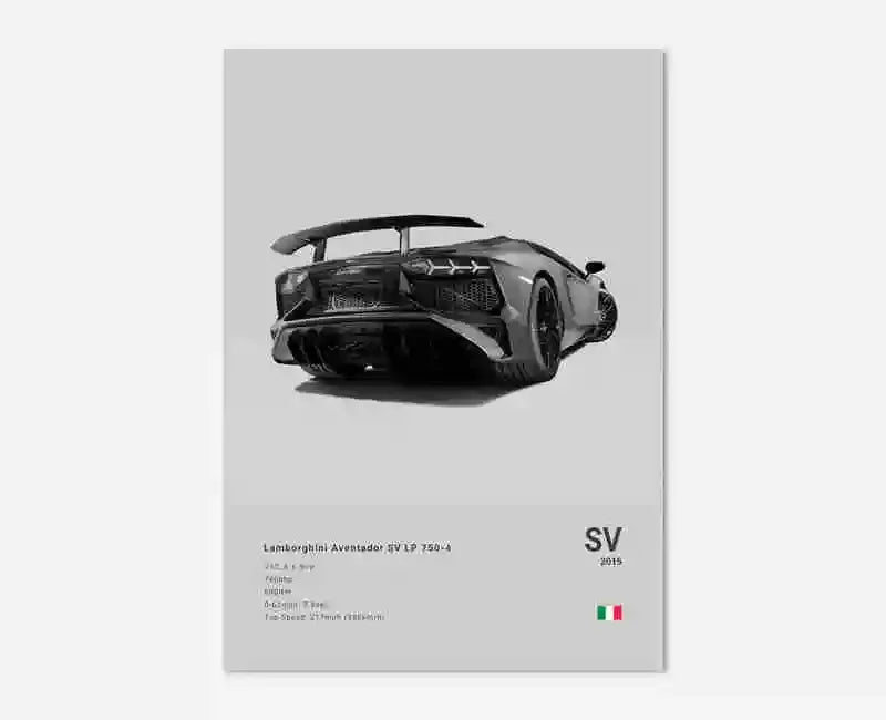 Luxury Supercar Car Poster