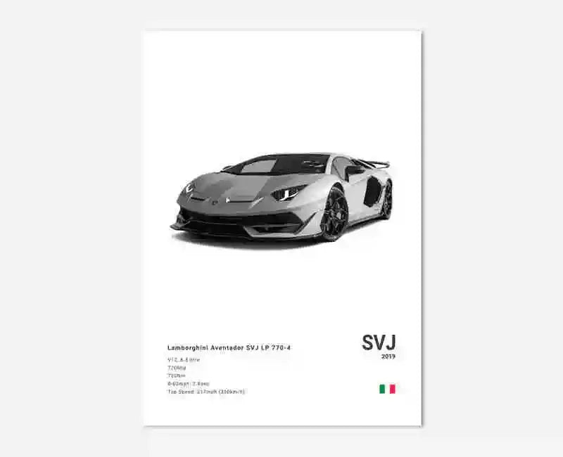 Luxury Supercar Car Poster