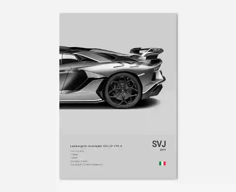 Luxury Supercar Car Poster