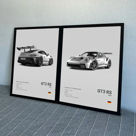 Luxury Sports Car 911 GT3 RS Poster