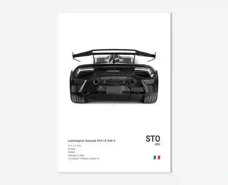 Luxury Supercar Car Poster