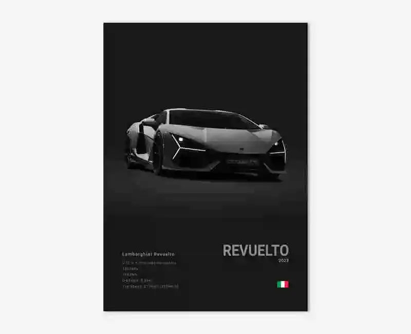 Luxury Supercar Car Poster