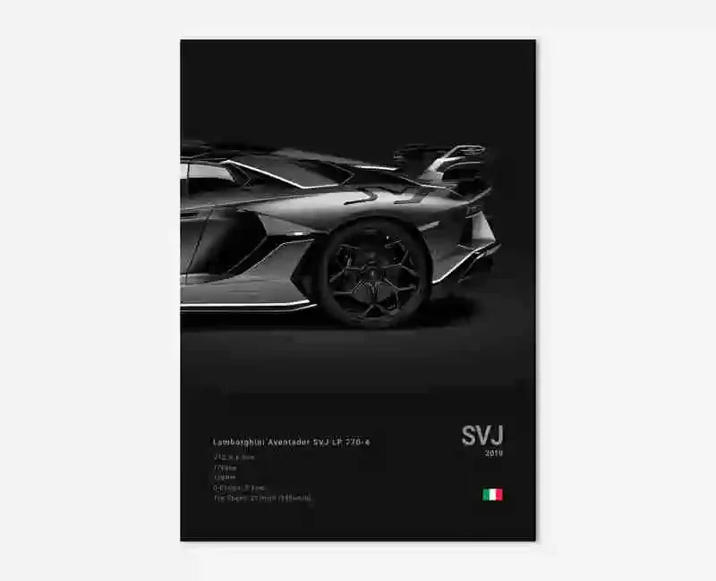 Luxury Supercar Car Poster